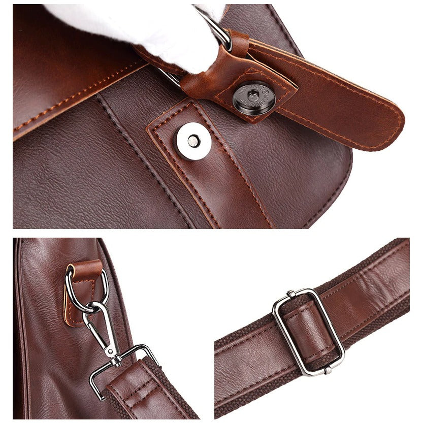 Crazy Horse Leather Backpack