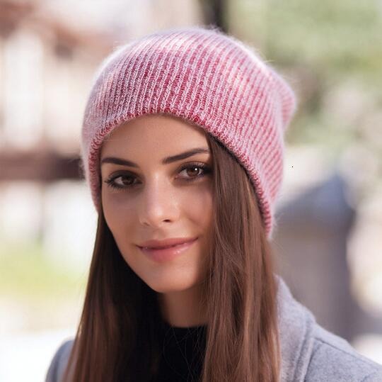 Fur Beanie Hat for Women