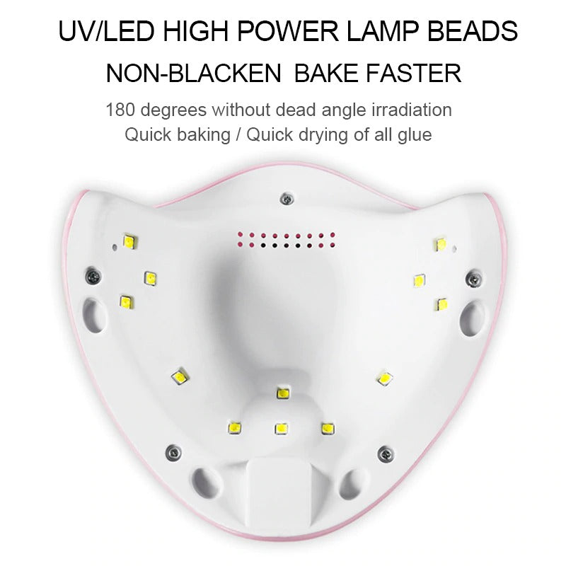 12W Nail Dryer Machine UV LED gel nail Lamp Portable Micro USB