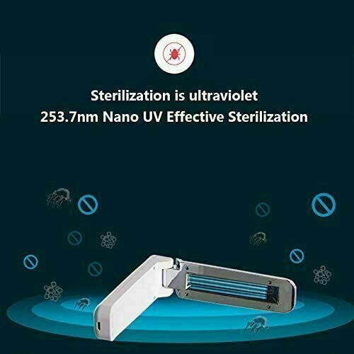 UV Sanitizer Handheld Wand Folding Light Kill Bacteria Sanitizing Wand UV Sterilizer