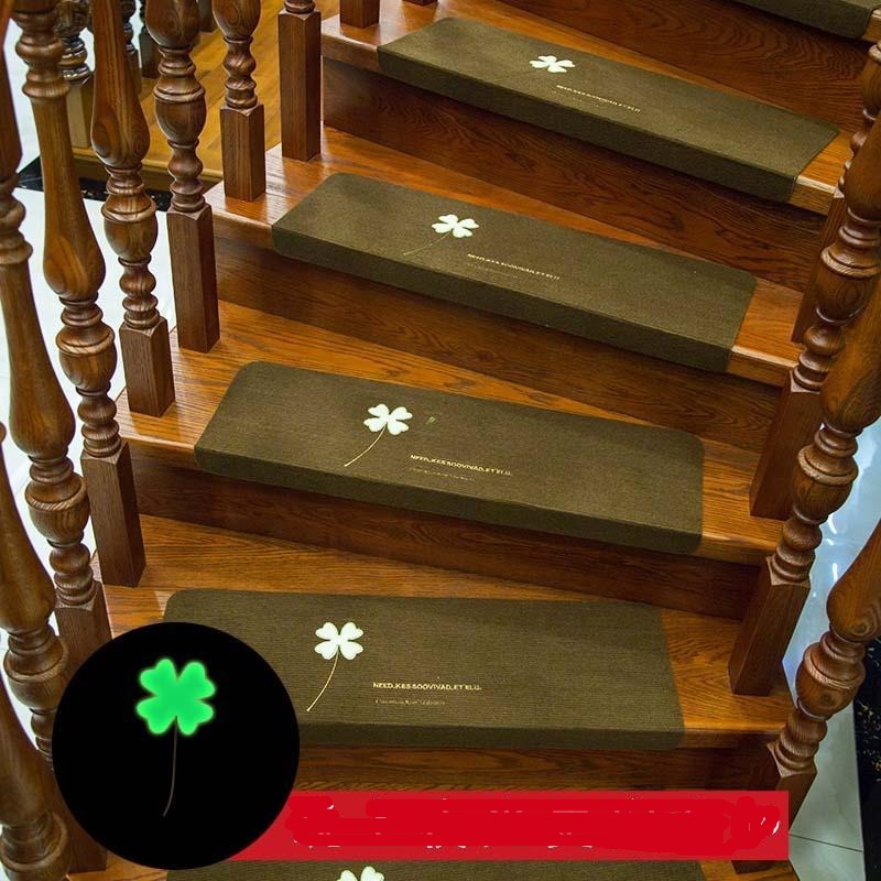 Set of 2 Non-Slip See Through Carpet Stair Treads