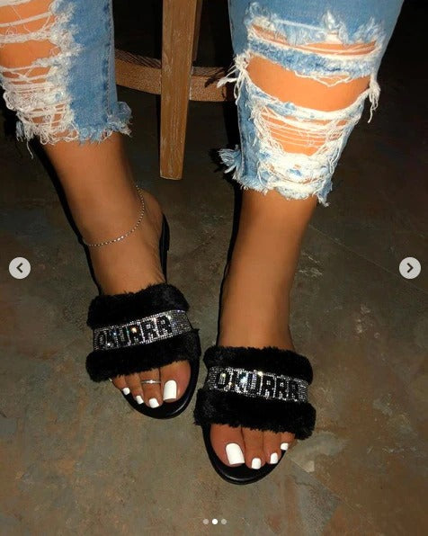 Summer Womens Super Cute Slides Flat Beache Shoes