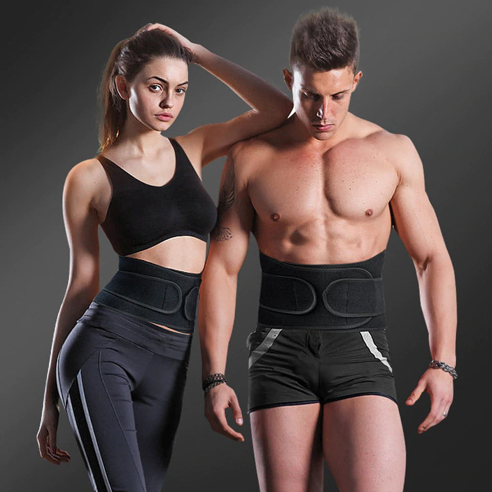 Lower Back Support Belt Adjustable Lumbar Back Brace Support