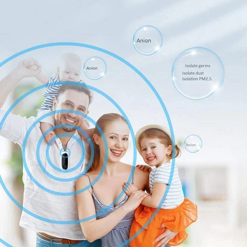 Ionic Air Purifier Necklace | Wearable Air Purifier