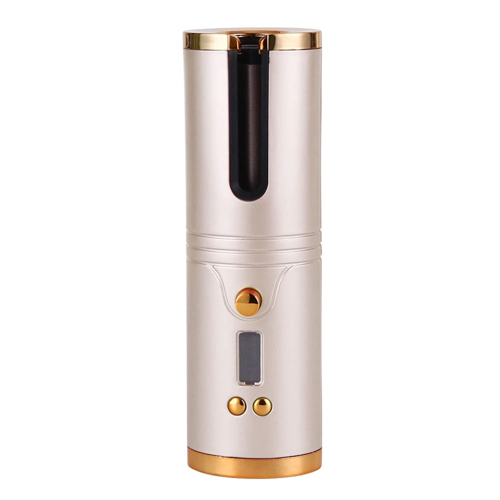 Adjustable Temperature Cordless Hair Curler Automatic Wireless Hair Curler Rotation Wave Wireless Curler