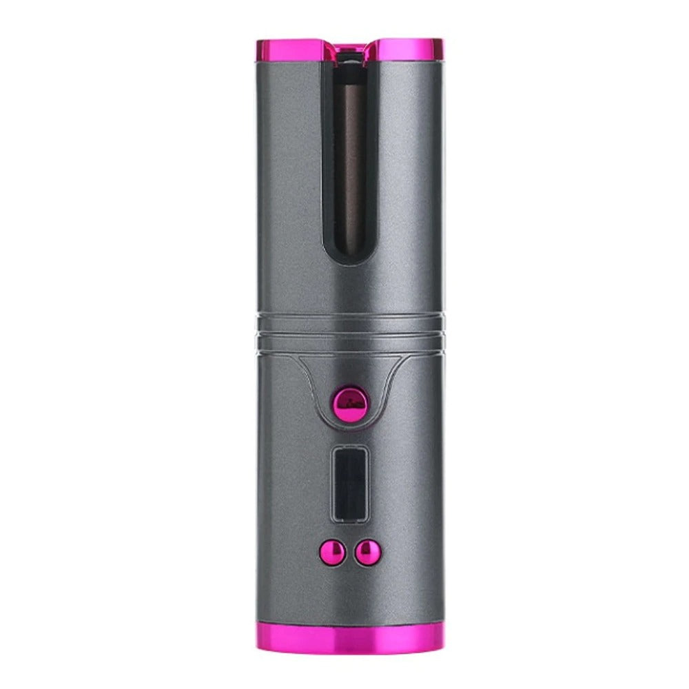 Adjustable Temperature Cordless Hair Curler Automatic Wireless Hair Curler Rotation Wave Wireless Curler