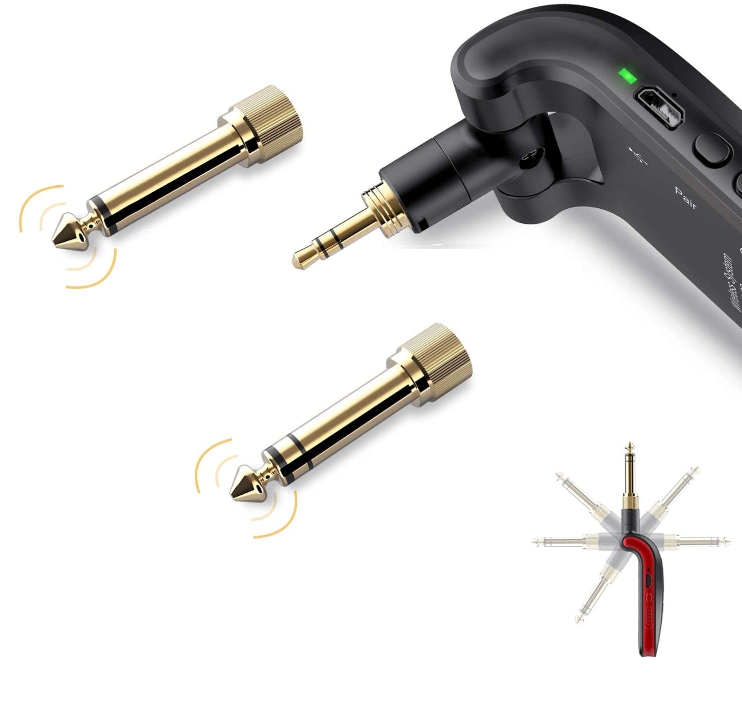 wireless guitar cable