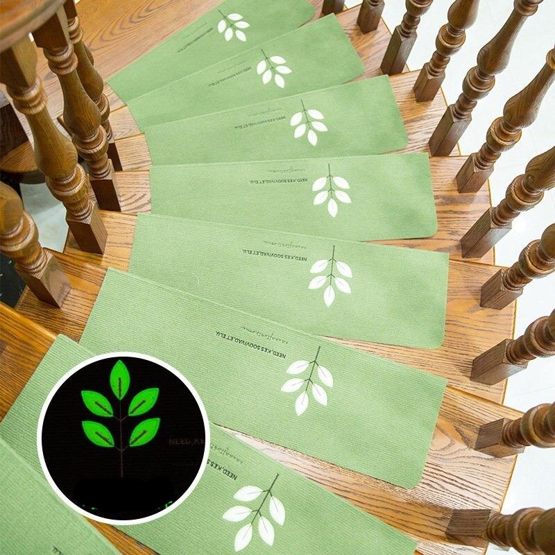 Set of 2 Non-Slip See Through Carpet Stair Treads