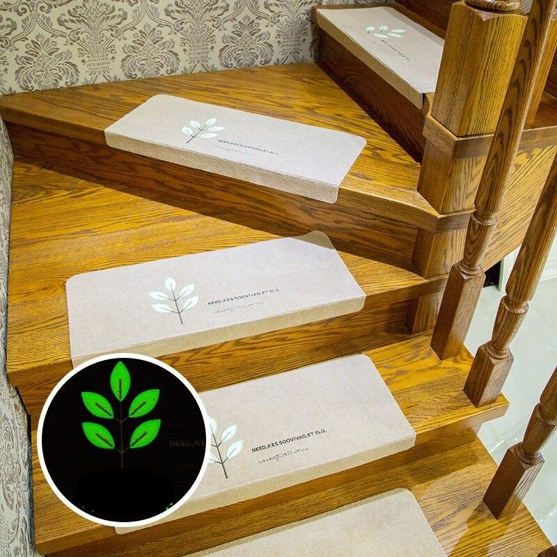 Set of 2 Non-Slip See Through Carpet Stair Treads